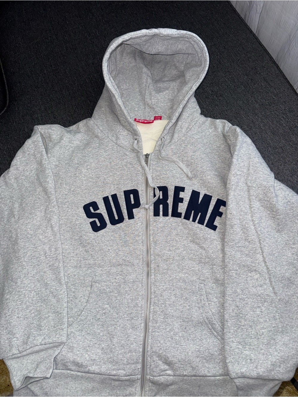 Supreme warm up hoodie (cst top) - M